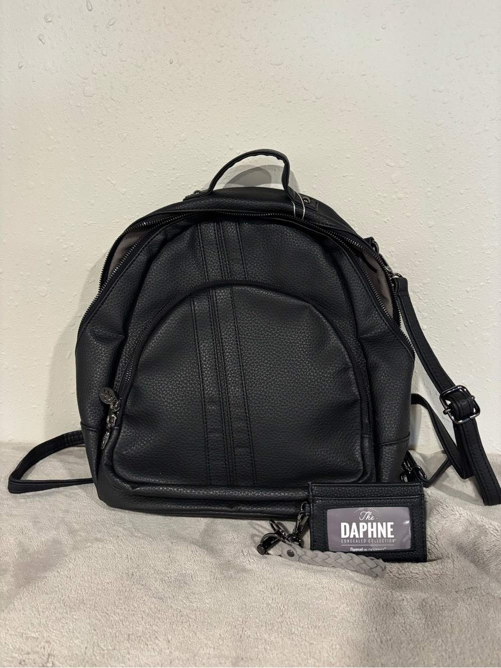 Damsel in Defense Conceal Carry Backpack & RFID card holder
